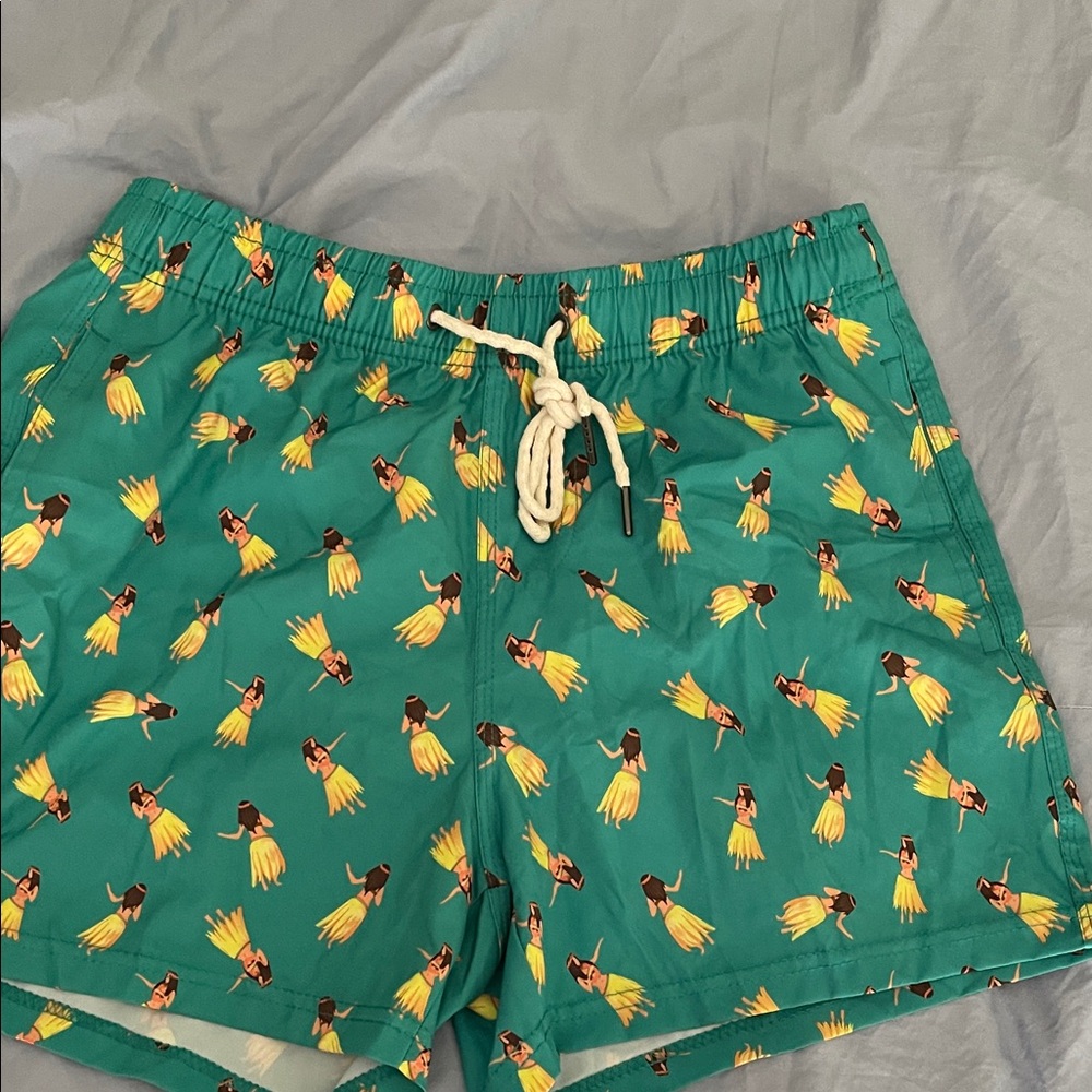 Tropical Print Swim Shorts